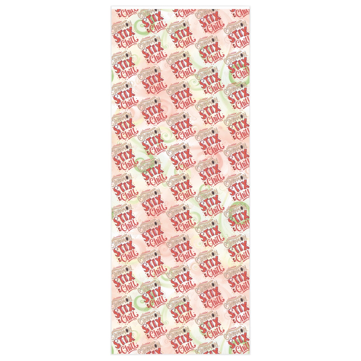 Cinnamon Sticks & Chill Pattern (Christmas) Wrapping Paper