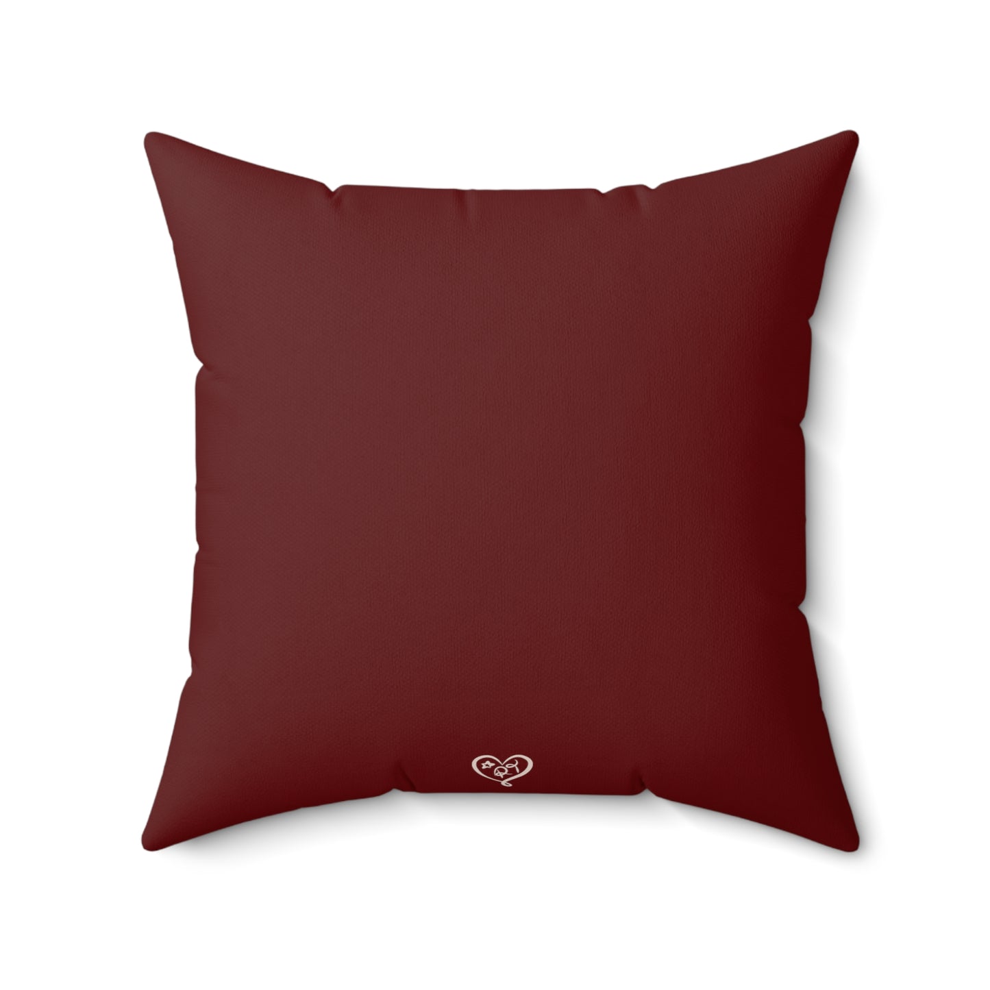 Is It Halloween Yet (Blood Red) Faux Suede Square Pillow