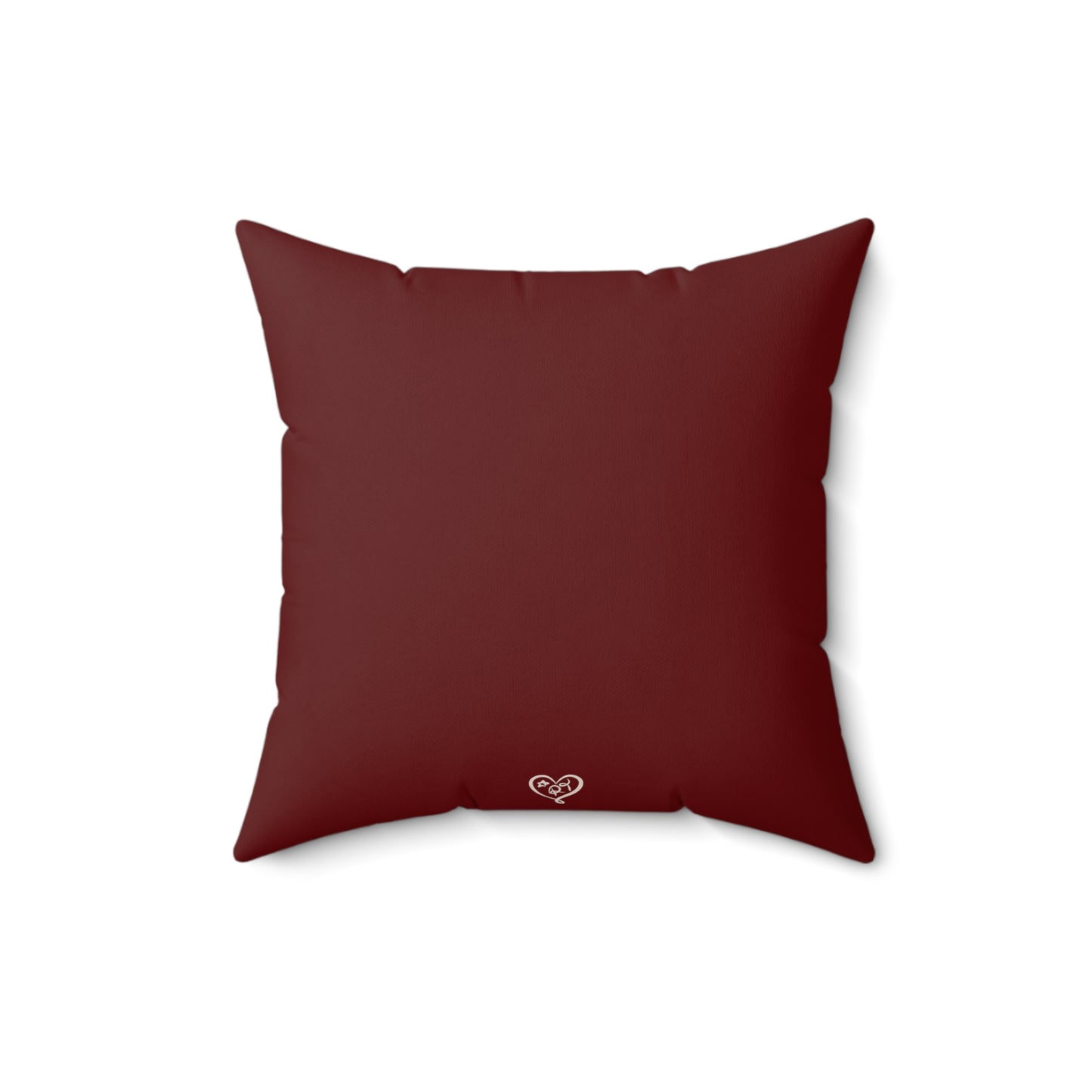 Is It Halloween Yet (Blood Red) Faux Suede Square Pillow