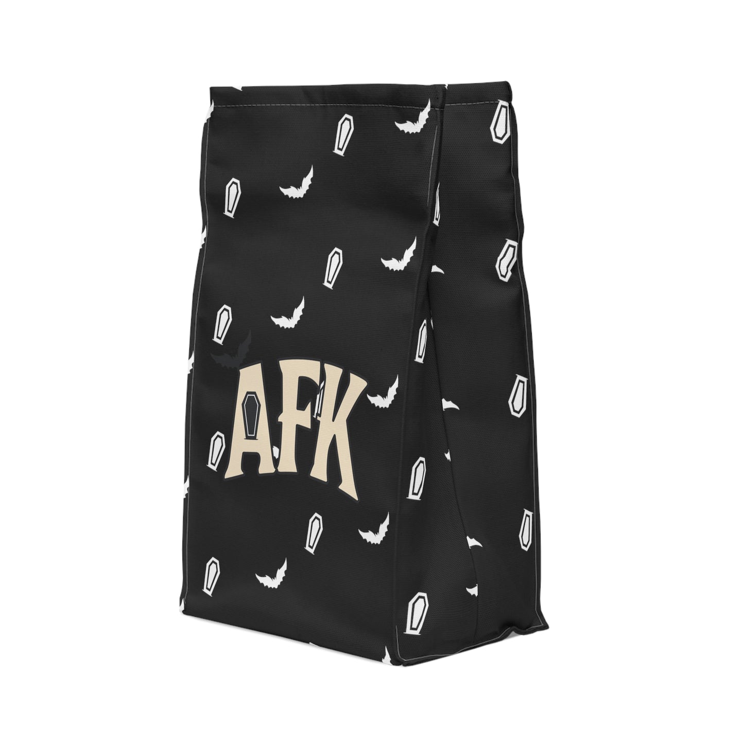 AFK 4 LYF (Black) Polyester Lunch Bag