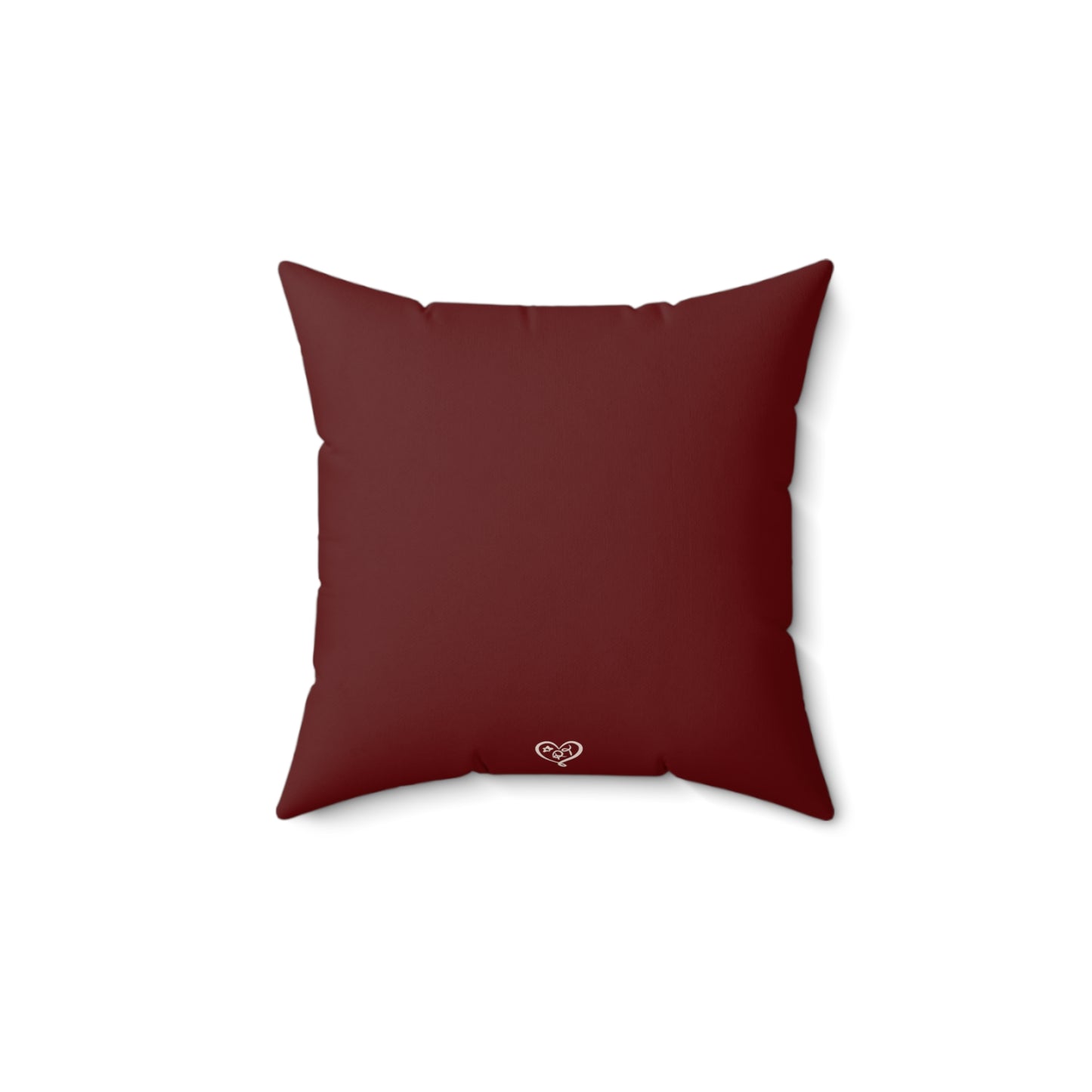 Is It Halloween Yet (Blood Red) Faux Suede Square Pillow