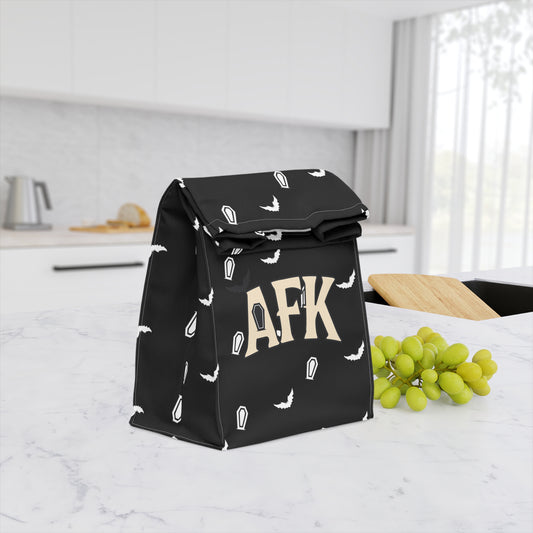 AFK 4 LYF (Black) Polyester Lunch Bag