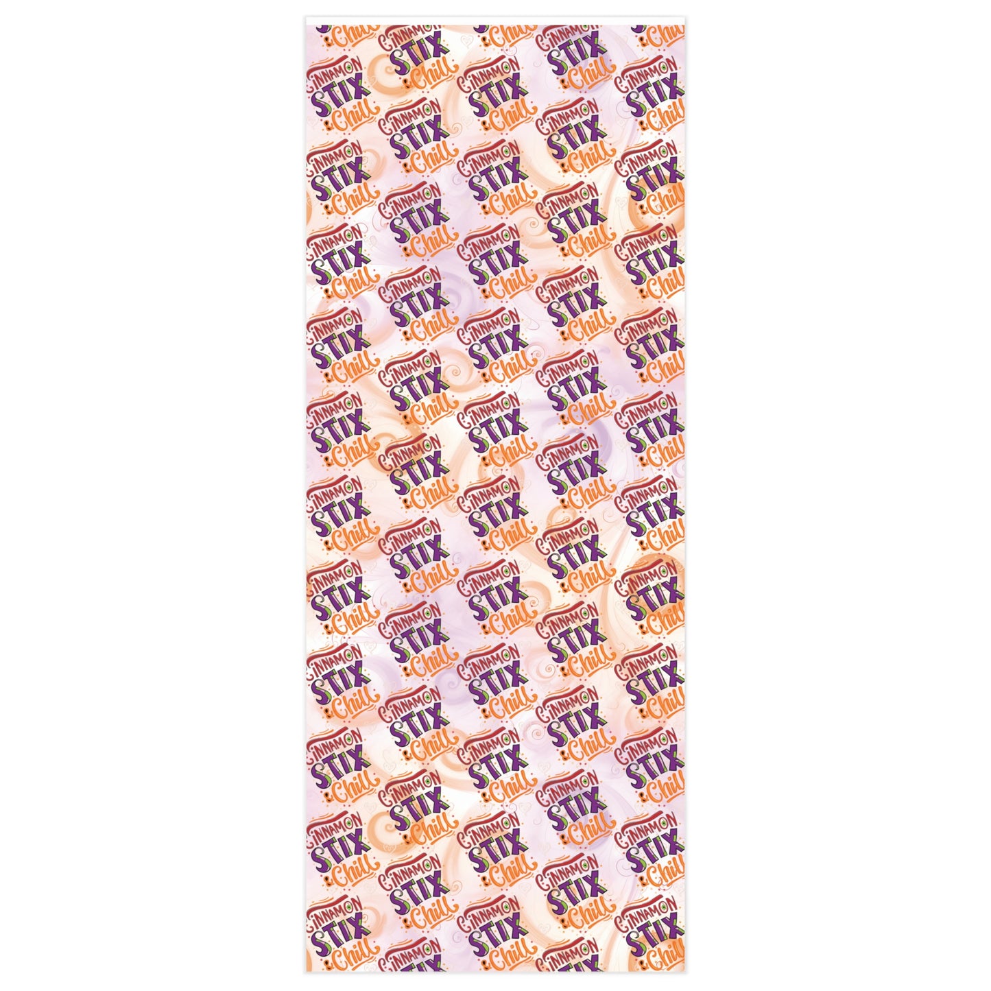 Cinnamon Sticks & Chill Pattern (Halloween) Wrapping Paper