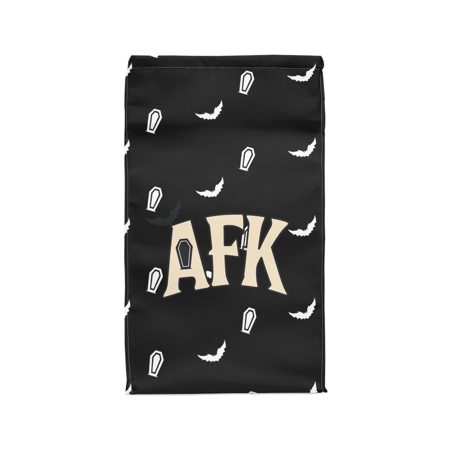 AFK 4 LYF (Black) Polyester Lunch Bag