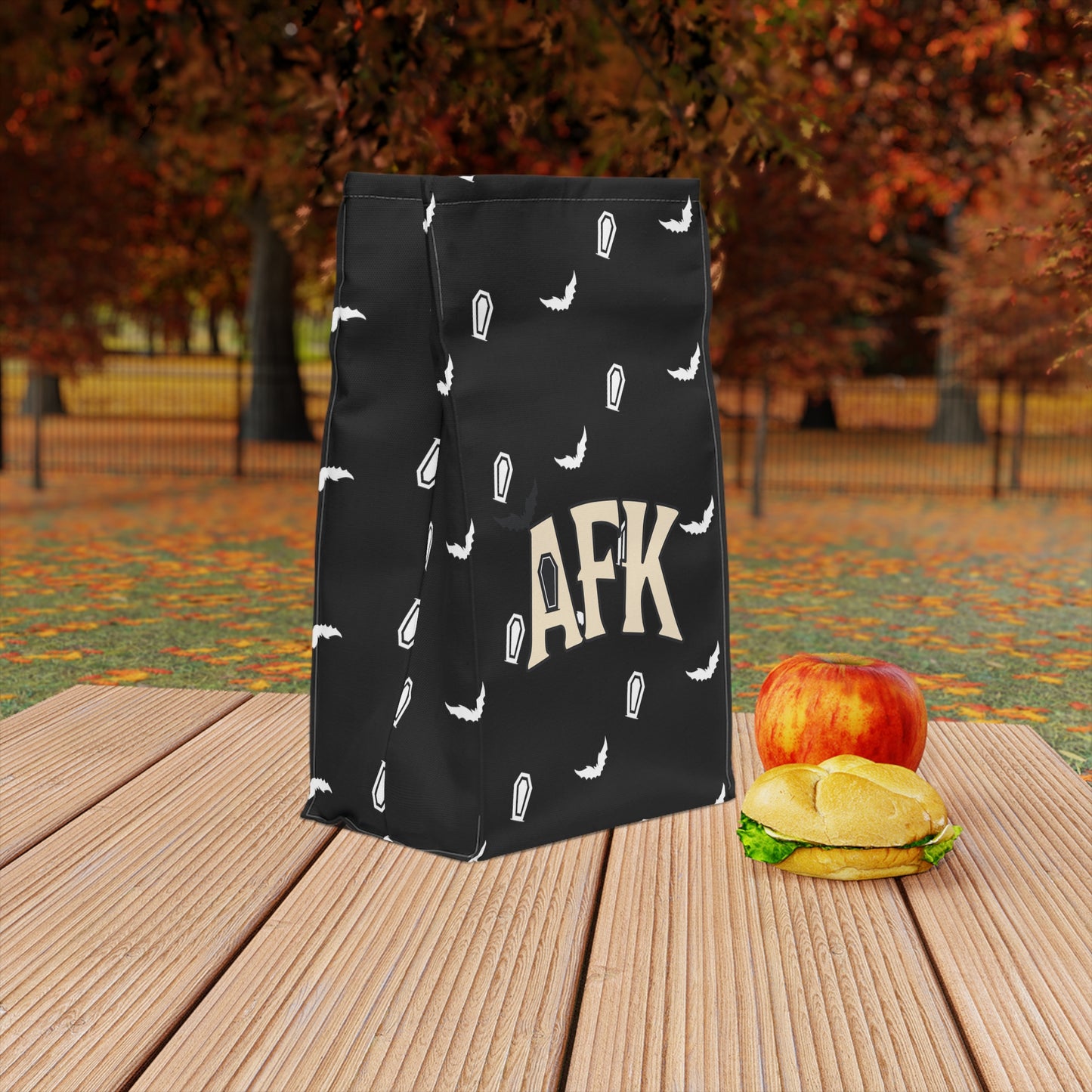 AFK 4 LYF (Black) Polyester Lunch Bag