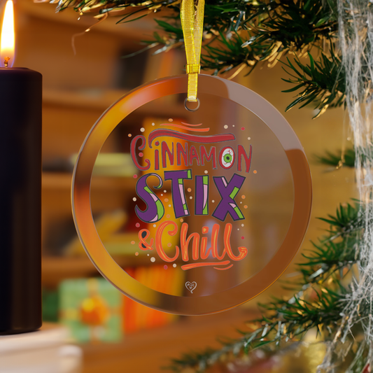 Cinnamon Stix & Chill (Halloween) Glass Ornament Bundles