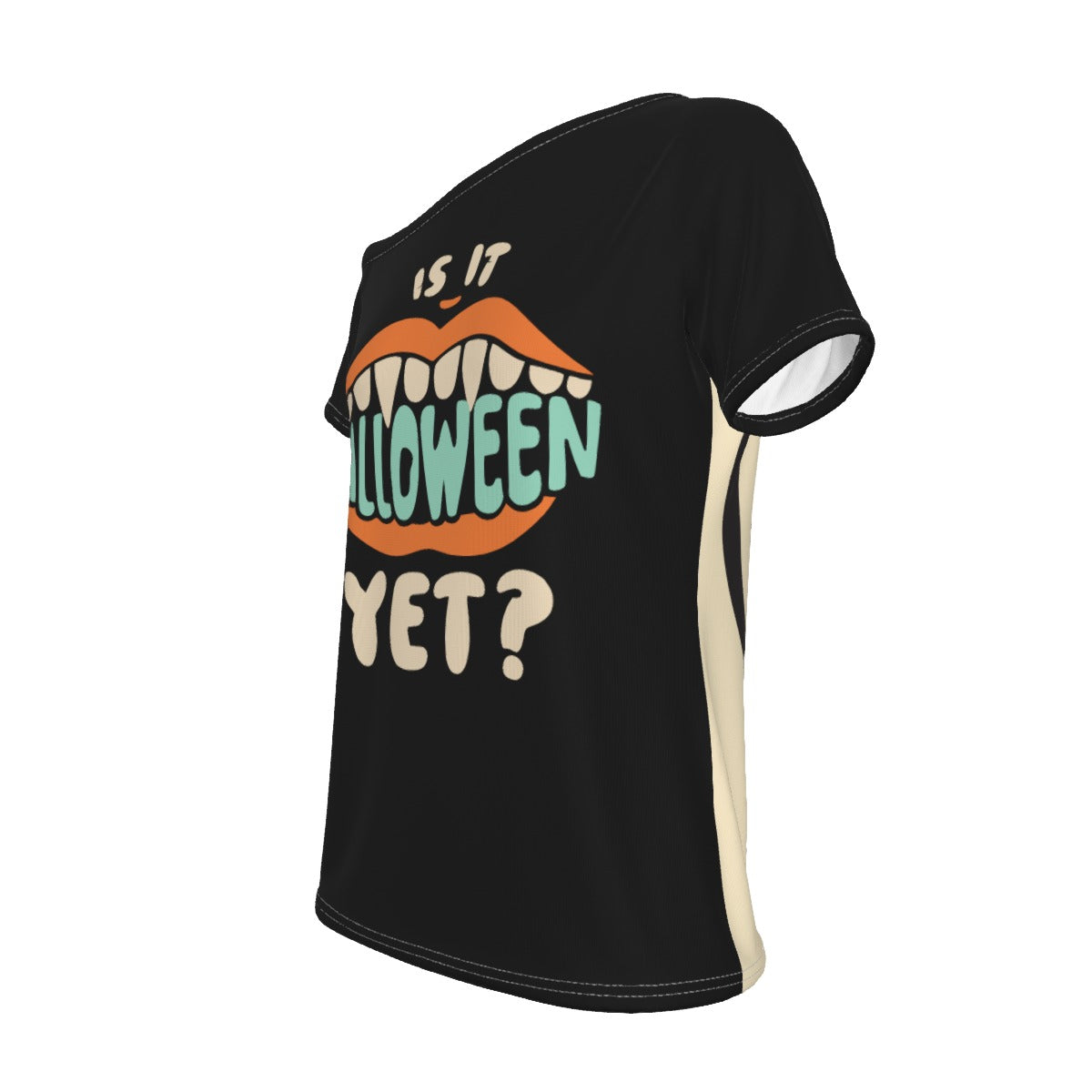 Is It Halloween Yet - Women's Off-Shoulder T-Shirt